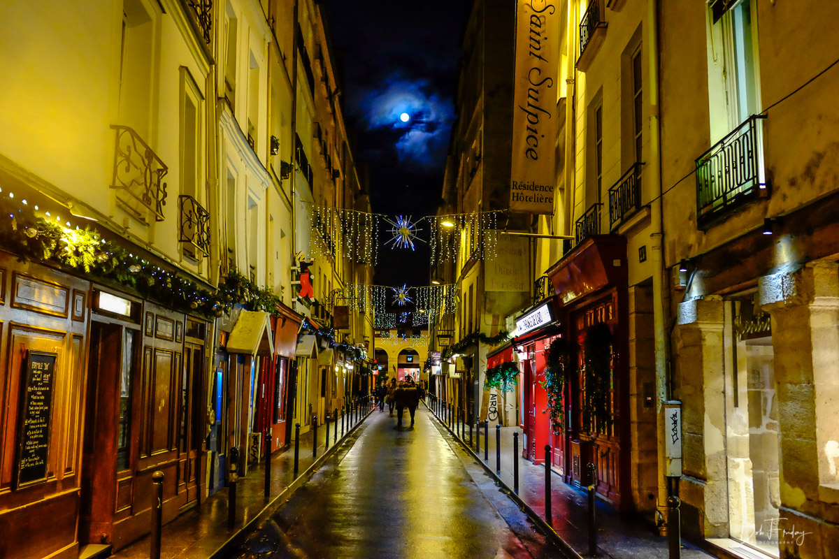 Moonlight over Paris